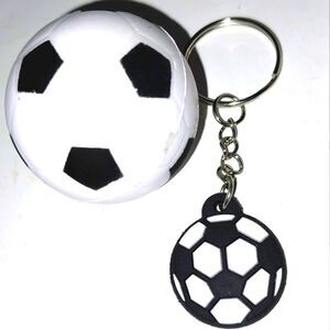 Unisex kids stress ball and keychain set